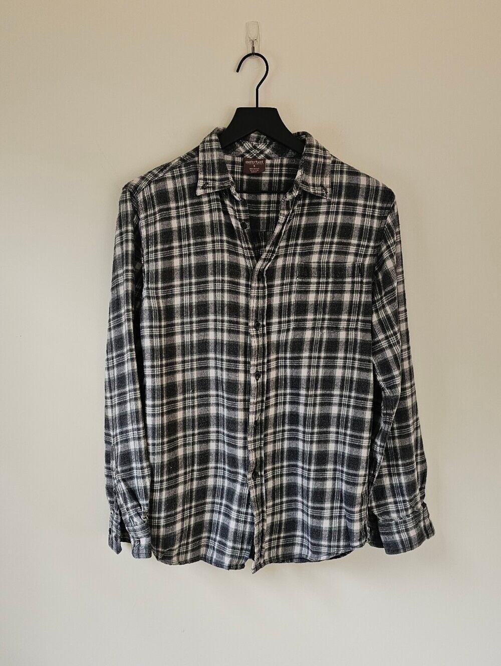 Great Northwest Green & White Plaid Flannel
